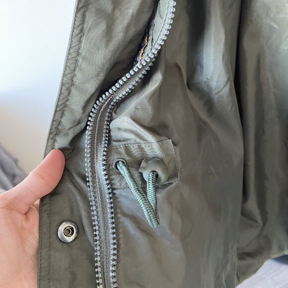KAID Green Military Utility Jacket - Picture 9 of 13